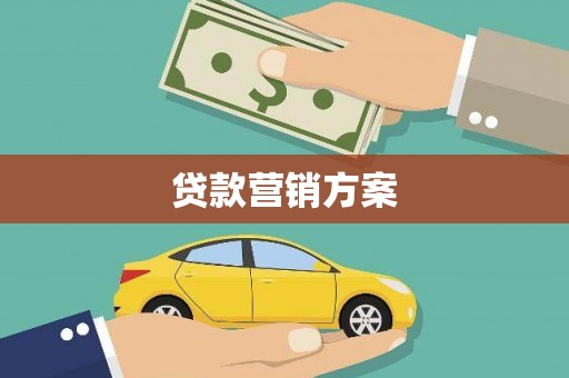 瑞穗贷款营销方案