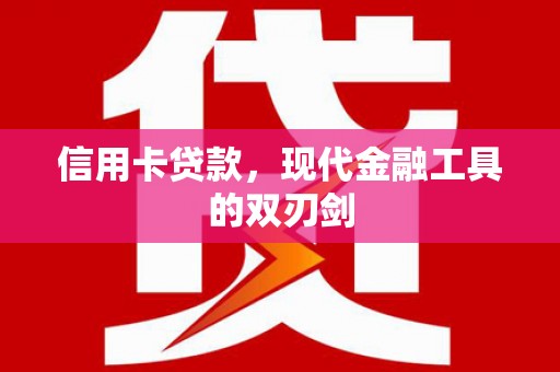 瑞穗信用卡贷款，现代金融工具的双刃剑