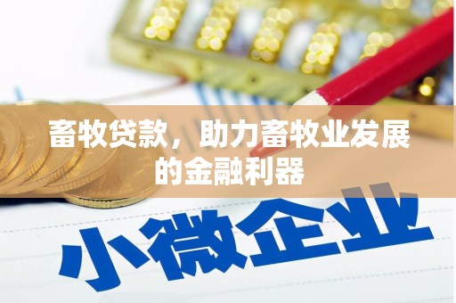 瑞穗畜牧贷款，助力畜牧业发展的金融利器