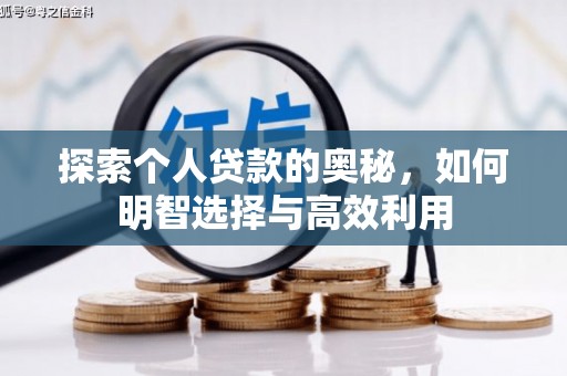 瑞穗探索个人贷款的奥秘，如何明智选择与高效利用