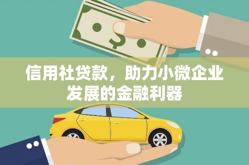 瑞穗信用社贷款，助力小微企业发展的金融利器