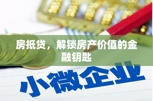 瑞穗房抵贷，解锁房产价值的金融钥匙