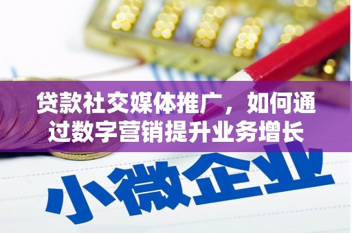 瑞穗贷款社交媒体推广，如何通过数字营销提升业务增长