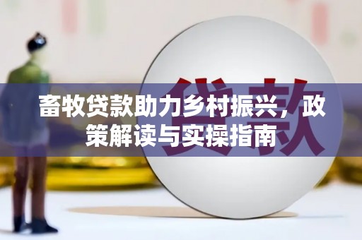 瑞穗畜牧贷款助力乡村振兴，政策解读与实操指南
