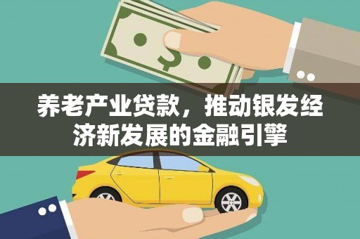瑞穗养老产业贷款，推动银发经济新发展的金融引擎