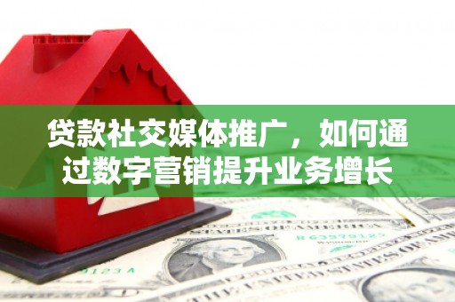 瑞穗贷款社交媒体推广，如何通过数字营销提升业务增长