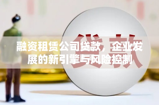 瑞穗融资租赁公司贷款，企业发展的新引擎与风险控制