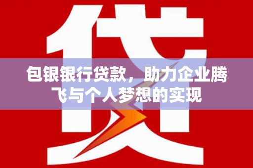 瑞穗包银银行贷款，助力企业腾飞与个人梦想的实现