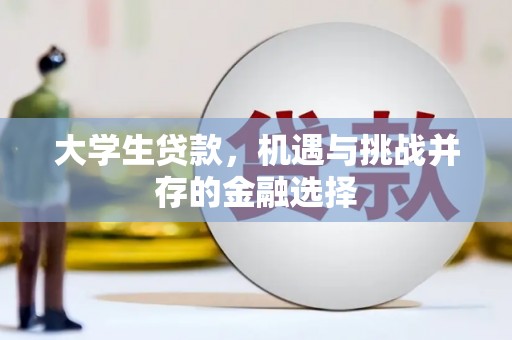 瑞穗大学生贷款，机遇与挑战并存的金融选择
