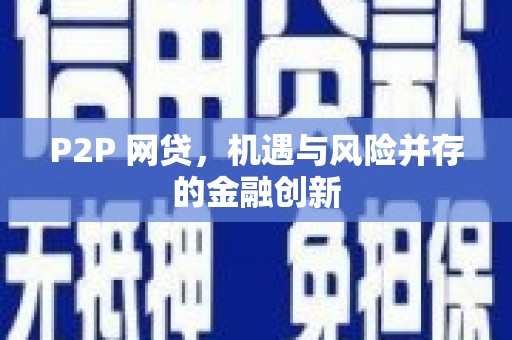 瑞穗P2P 网贷，机遇与风险并存的金融创新