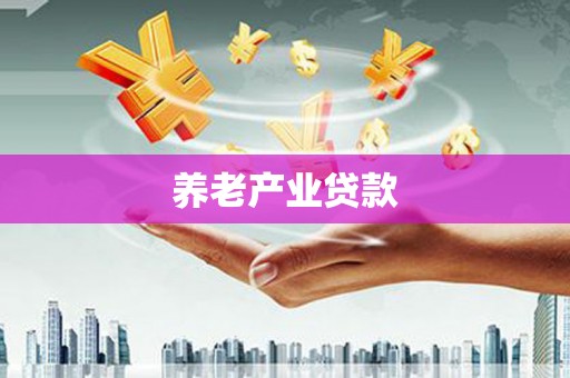 瑞穗养老产业贷款