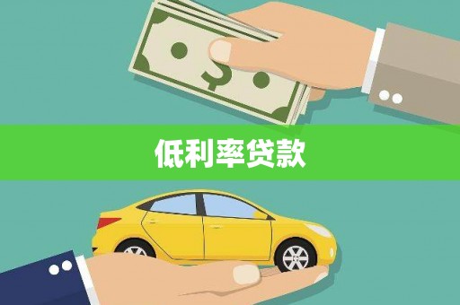 瑞穗低利率贷款
