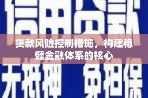 瑞穗贷款风险控制措施，构建稳健金融体系的核心