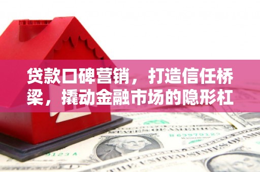 瑞穗贷款口碑营销，打造信任桥梁，撬动金融市场的隐形杠杆