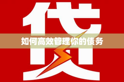 瑞穗如何高效管理你的债务