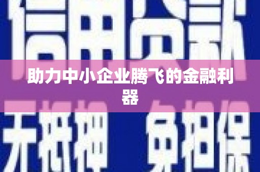 瑞穗助力中小企业腾飞的金融利器