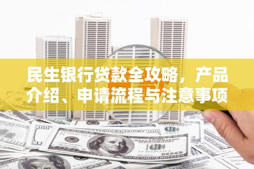 瑞穗民生银行贷款全攻略，产品介绍、申请流程与注意事项